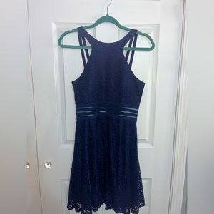 Formal navy dress